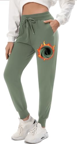 FULLSOFT Sweatpants for Girls-Womens Joggers with Pockets Lounge Pants for Yoga Exercise Working