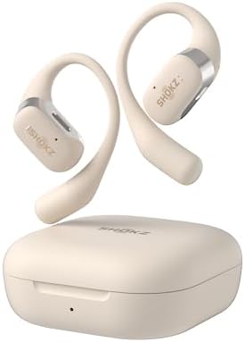SHOKZ OpenFit – Open-Ear True Wi-fi Bluetooth Headphones with Microphone