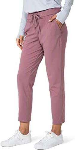 G Gradual Ladies’s Pants with Deep Pockets 7/8 Stretch Ankle Sweatpants for Golf