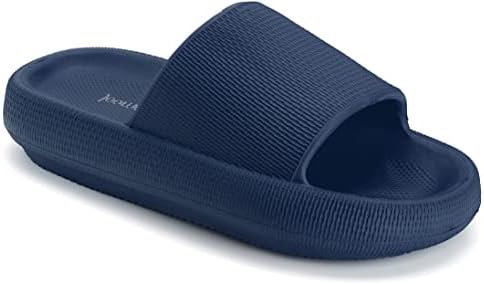 Joomra Pillow Slippers for Girls and Males Non Slip Fast Drying Bathe Slides Toilet Sandals