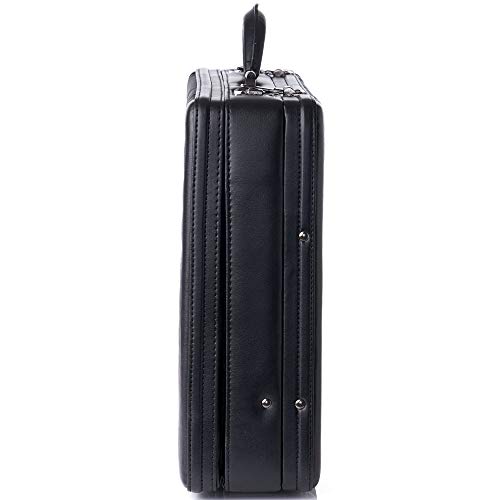 Alpine-Swiss-Expandable-Attache-Case-Dual-Combination-Lock-Hard-Side-Briefcase-Black