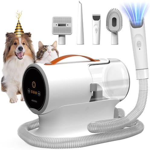 AIRROBO Canine Hair Vacuum & Canine Grooming Equipment