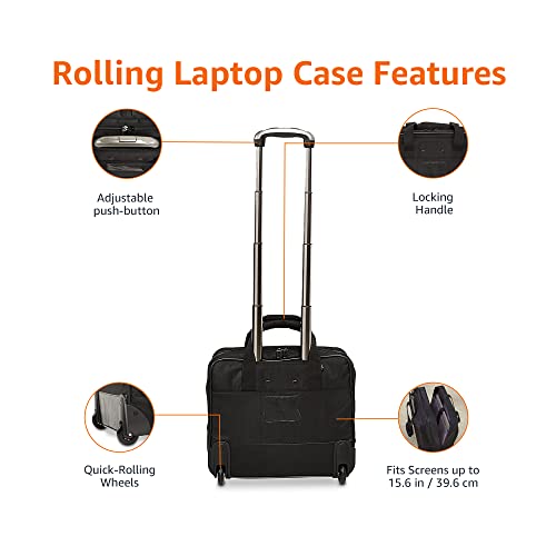 Amazon-Basics-Rolling-Laptop-Case-Black