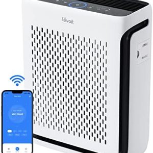 LEVOIT Air Purifiers for Dwelling Massive Room Bed room As much as 1110 Ft² with Air High quality and Gentle Sensors