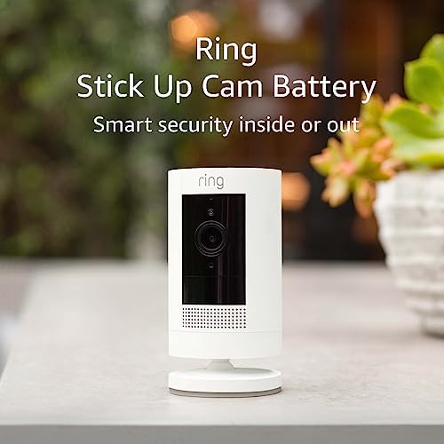 Ring Stick Up Cam Battery | Climate-Resistant Outside Digital camera