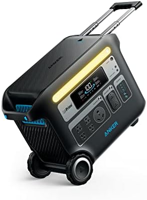 Anker 2400W Transportable Photo voltaic Generator Energy Station with 2048wh LiFePO4 Battery – For Dwelling