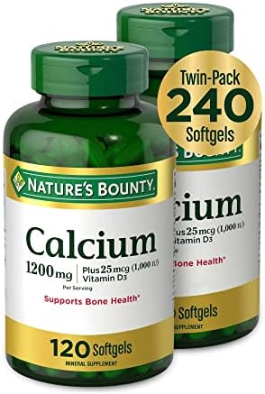 Nature’s Bounty Calcium Plus 1000 IU Vitamin D3