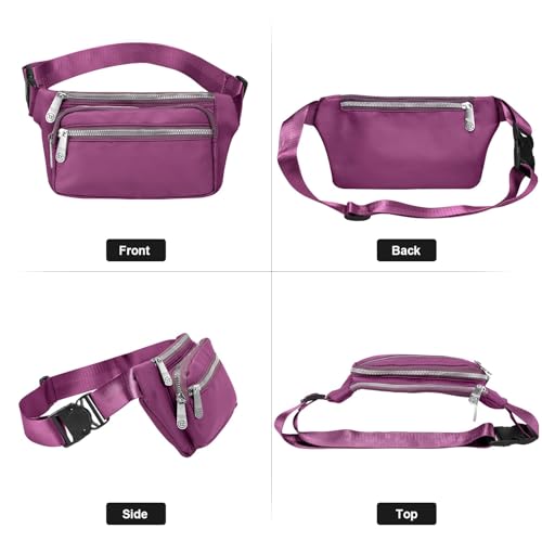 BGWJEX-Fanny-Pack-crossbody-bag-small-Fanny-Pack-with-adjustable-straps-waterproof-purple-belt-bag