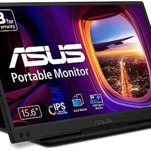 ASUS ZenScreen 15.6” 1080P Moveable USB Monitor (MB166C) – Full HD