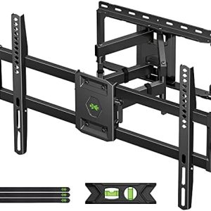 USX MOUNT Full Movement TV Wall Mount for Most 47-84 inch Flat Display screen/LED/4K TV