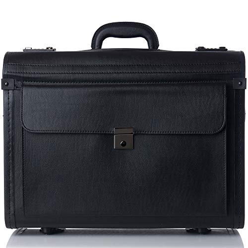 Alpine-Swiss-Rolling-17-Laptop-Briefcase-on-Wheels-Attache-Lawyers-Case-Legal-Size