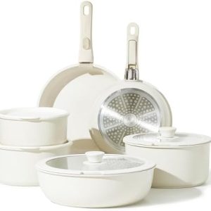 CAROTE 12pcs Pots and Pans Set