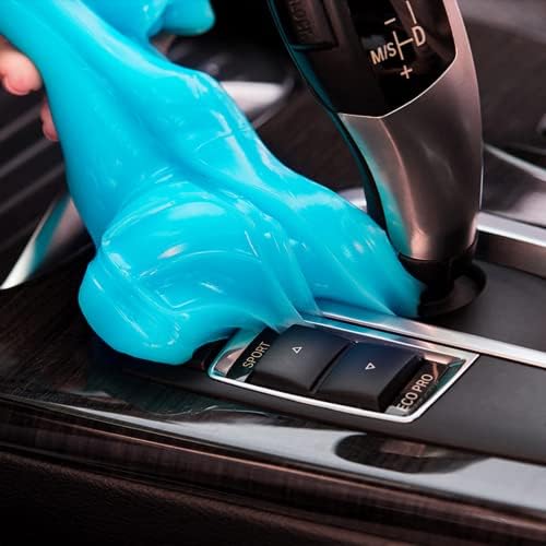 PULIDIKI Automotive Cleansing Gel Common Detailing Package Automotive Mud Automotive Crevice Cleaner Slime Auto Air Vent Inside Element Elimination for Automotive Putty Cleansing Keyboard Cleaner Automotive Equipment Blue