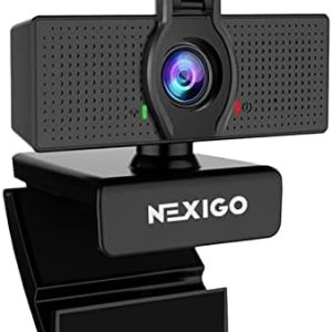 NexiGo N60 1080P Webcam with Microphone
