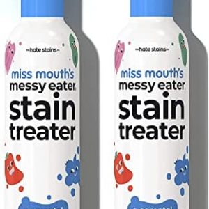 Miss Mouth’s Messy Eater Stain Treater Spray – 4oz 2 Pack Stain Remover – New child & Child Necessities – No Dry Cleansing Meals