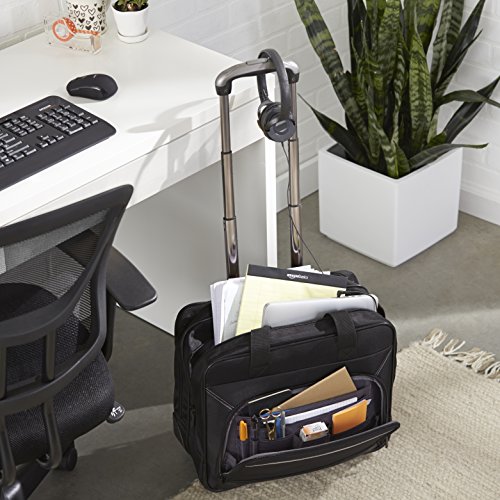 Amazon-Basics-Rolling-Laptop-Case-Black