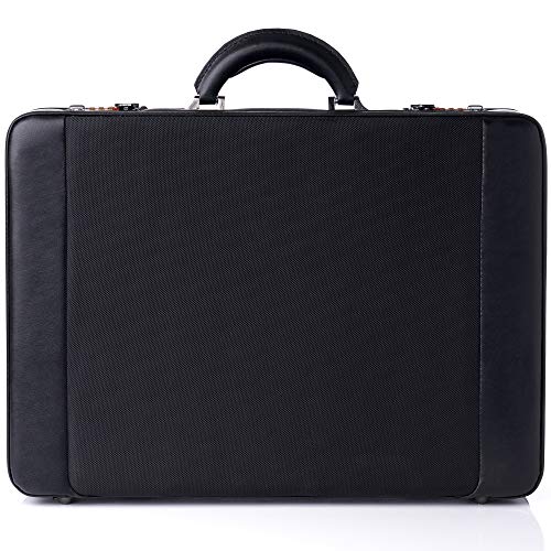 Alpine-Swiss-Expandable-Attache-Case-Dual-Combination-Lock-Hard-Side-Briefcase-Black