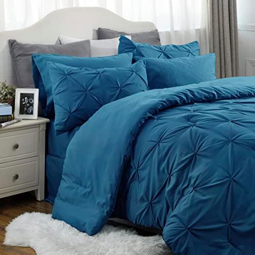 Bedsure Twin Comforter Set with Sheets – 5 Items Twin Bedding Units