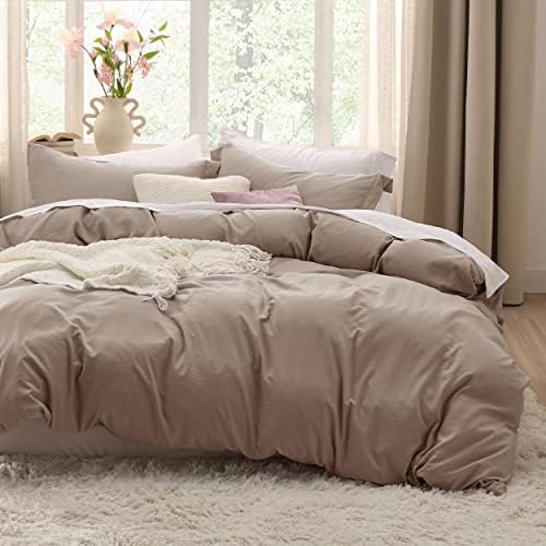 Bedsure Mild Camel Twin Quilt Cowl Set – Comfortable Prewashed Quilt Cowl Twin Dimension