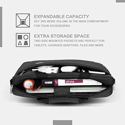 Voova-17-173-Inch-Laptop-Bag-Briefcase-Expandable-Multi-function-Shoulder-Messenger-Bag-Waterproof-Computer-Carrying-Case-with-Organizer-Pocket-for-Men-Women-Business-Travel-College-School