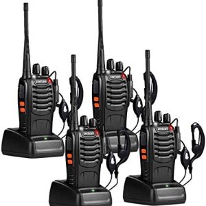 pxton Walkie Talkies Lengthy Vary for Adults with Earpieces