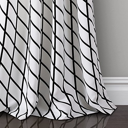 Lush-Decor-Feather-Arrow-Geo-Room-Darkening-Window-Curtain-Set-95-x-52-95-in-x-52-in-White-Black